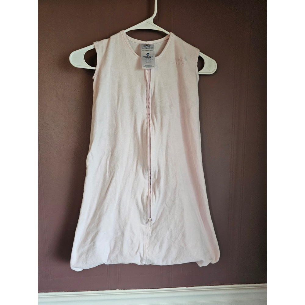 HALO SleepSack Baby Wearable Blanket Pink Medium 6-12M